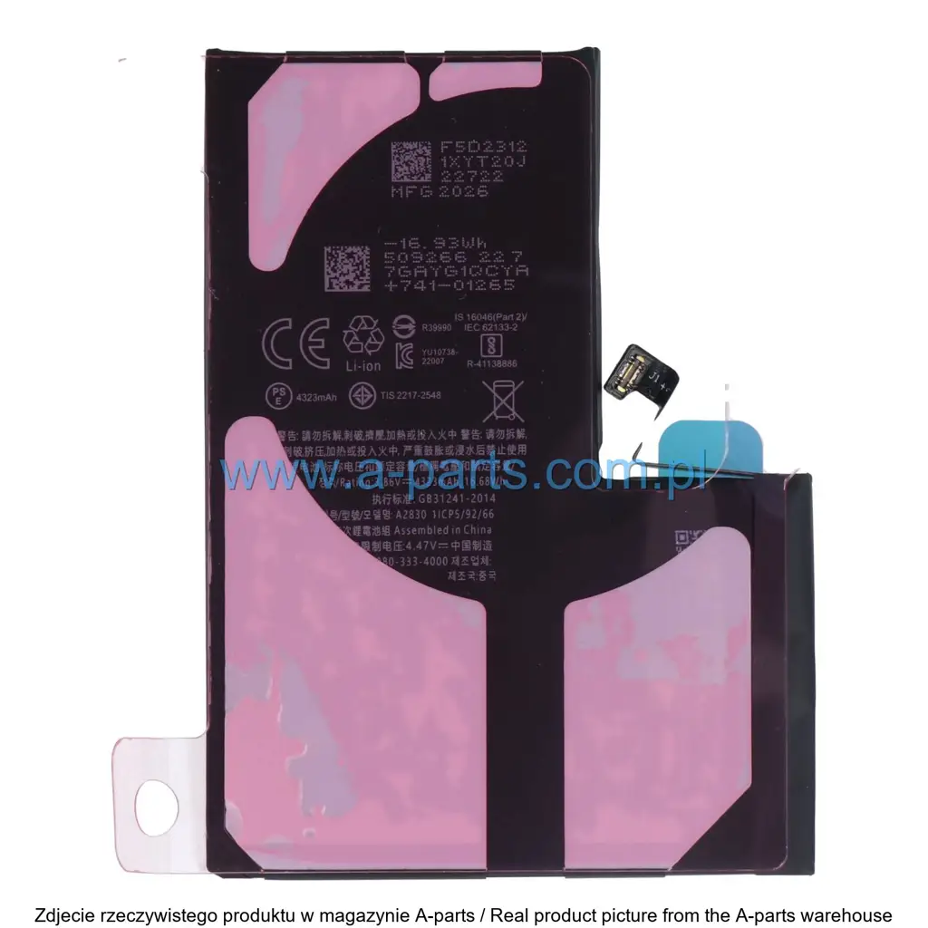 Baterie Iphone Diagnostyczne Apple iPhone 14 Pro Max 97703 — zdjęcie 3 z 4