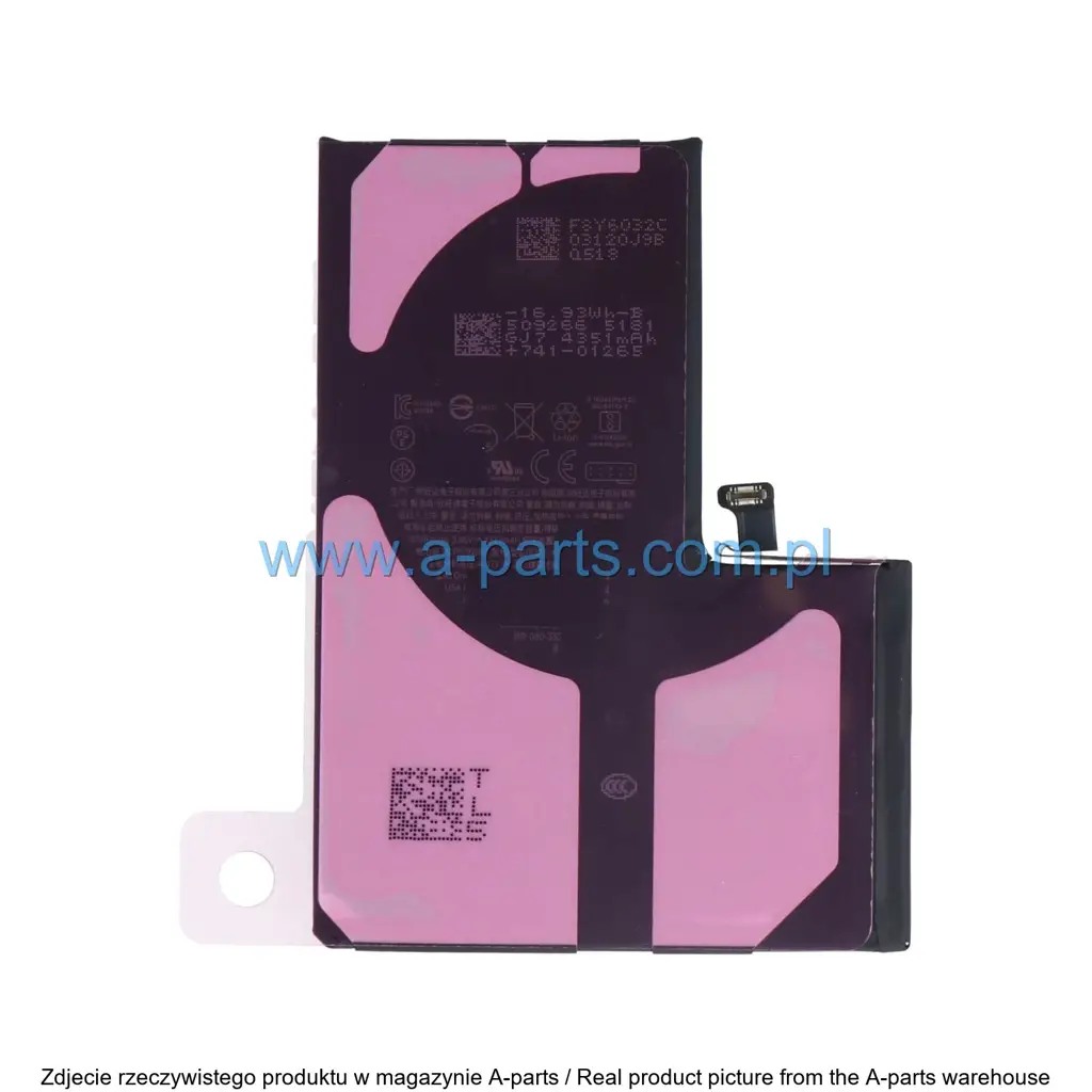Baterie iPhone Org Apple iPhone 14 Pro Max service pack 52027 — zdjęcie 6 z 12