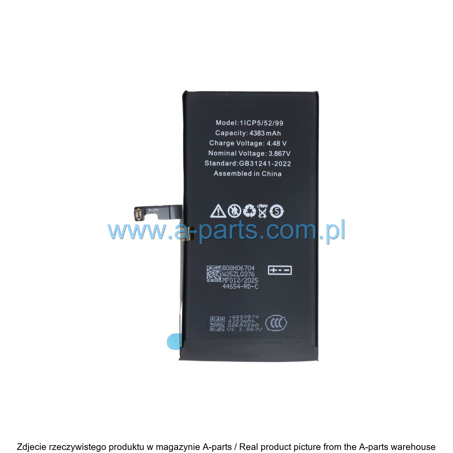 Apple iPhone 15 Plus battery 23227 — zdjęcie 2 z 2