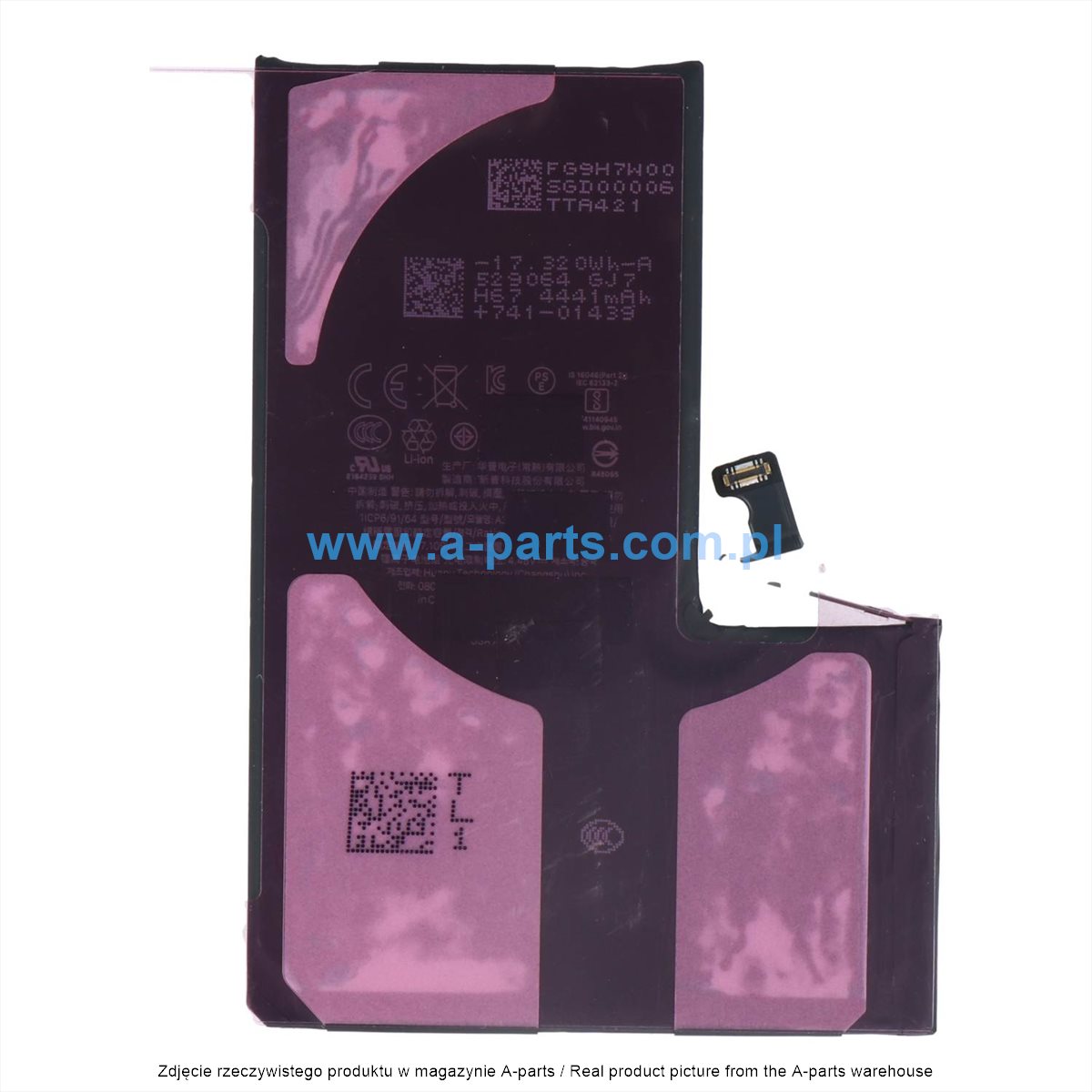 Apple iPhone 15 Pro Max battery 52174 — zdjęcie 2 z 3