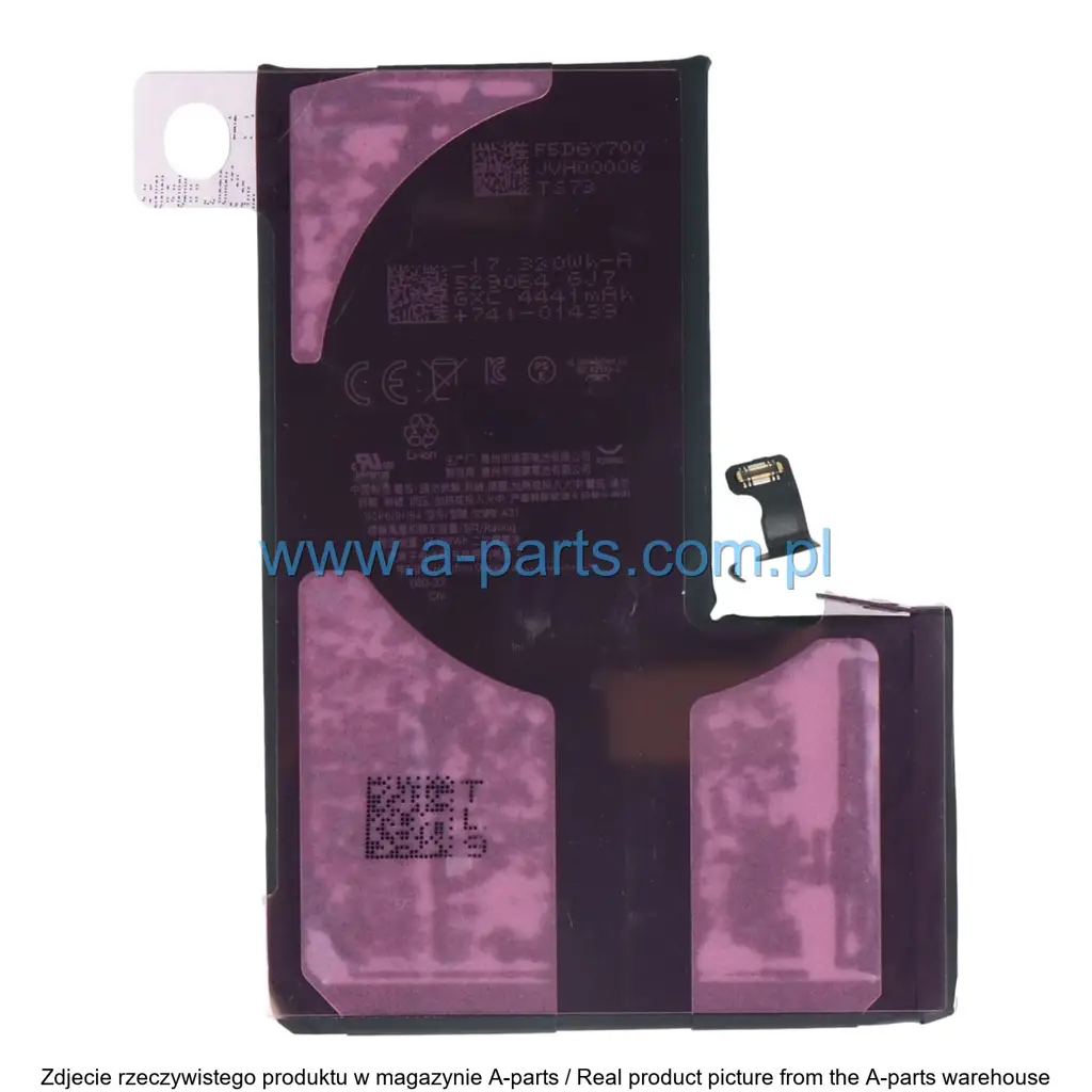 Baterie iPhone Org Apple iPhone 15 Pro Max service pack 52030 — zdjęcie 5 z 10