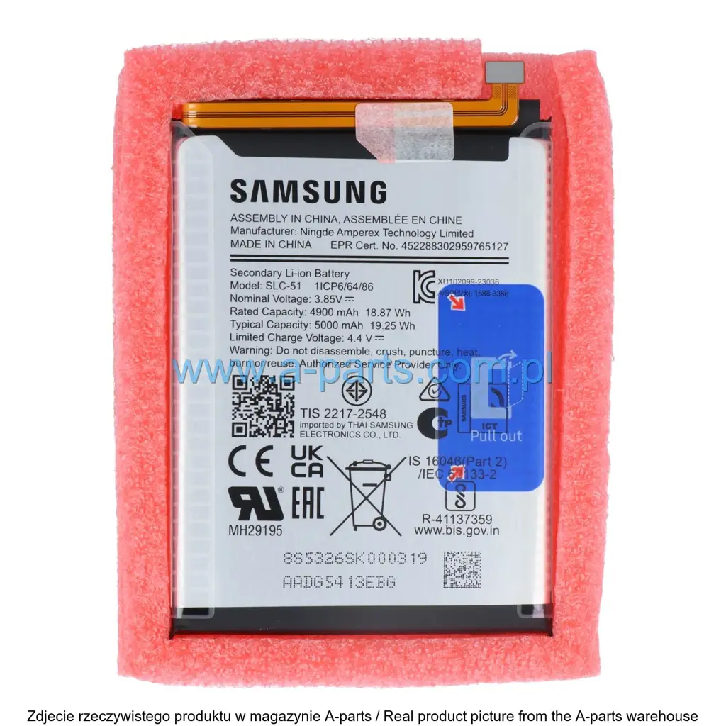 Baterie Samsung Org Samsung Galaxy A05S GH81-24363A — zdjęcie 3 z 4