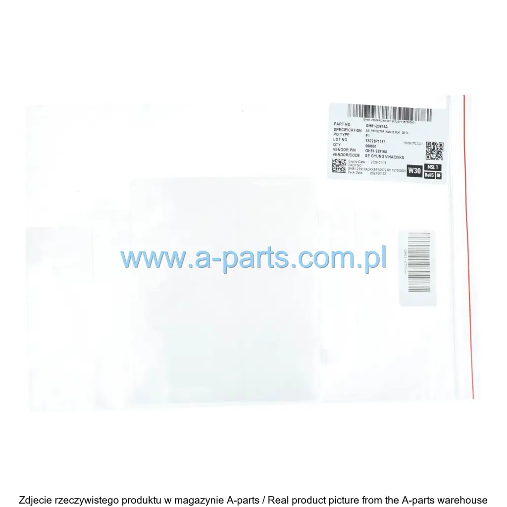 Folie Szkła Ochronne Samsung Galaxy Z Fold 5 5G GH81-23916A — zdjęcie 2 z 2