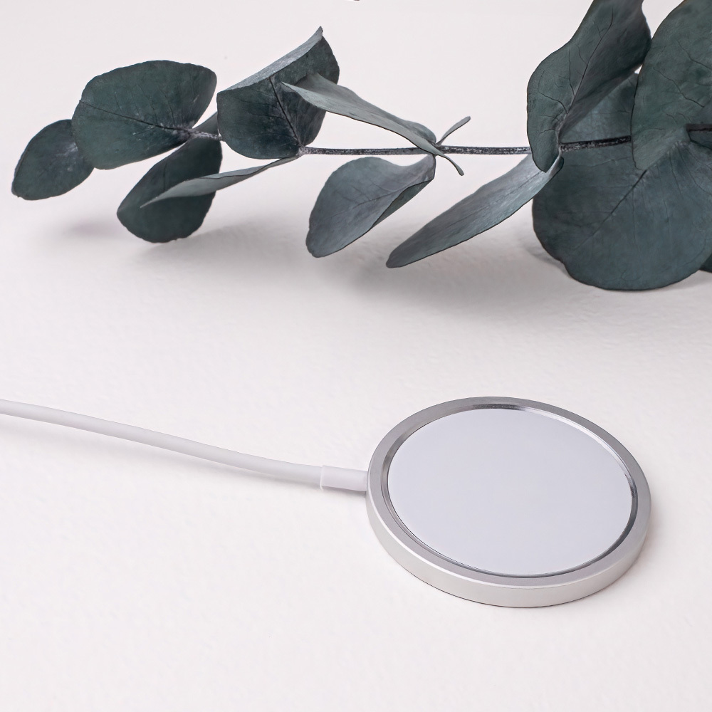 Forever Magnetic Wireless Charger MAWC-100 15W Gray — zdjęcie 9 z 16