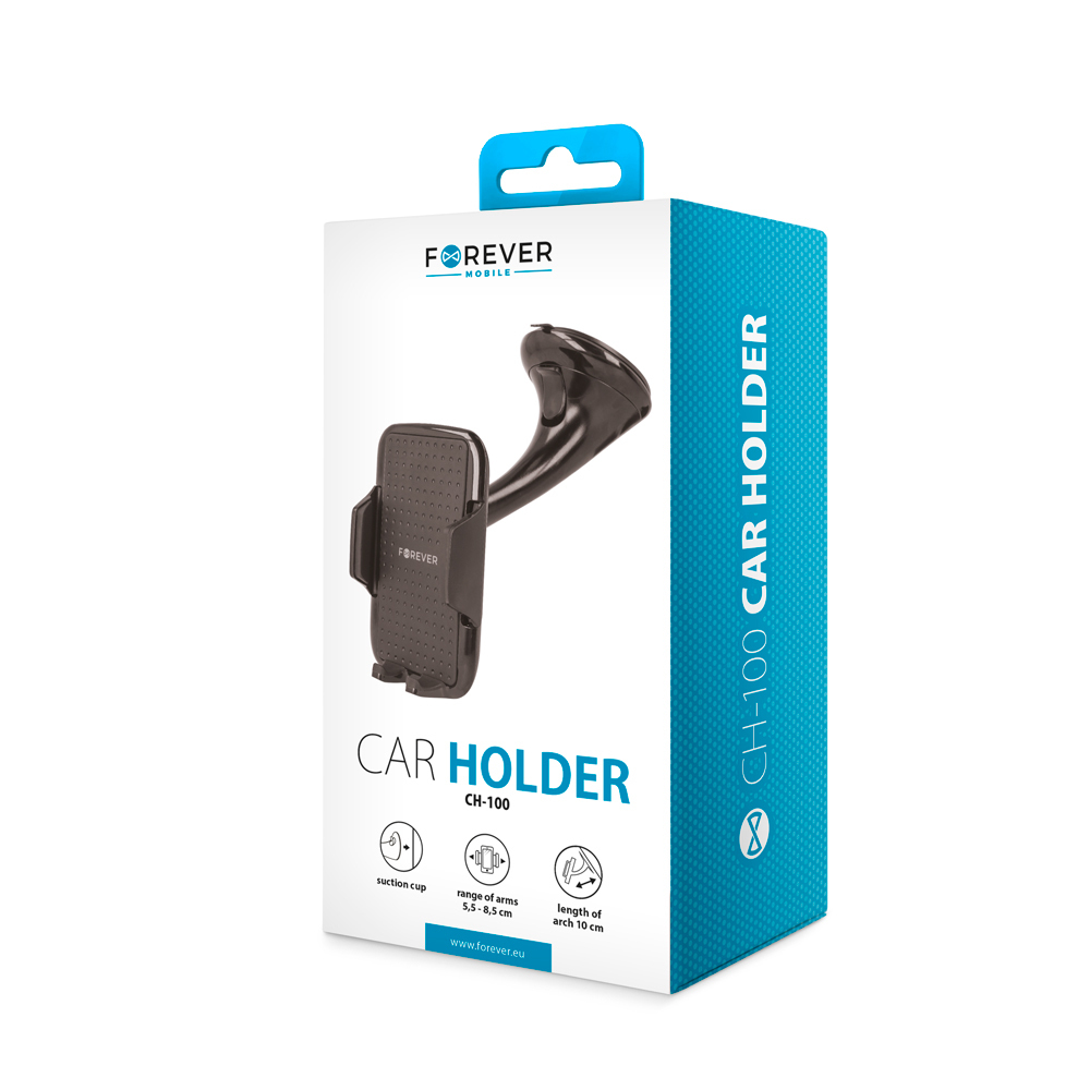 Forever car windshield mount CH-100 black — zdjęcie 8 z 8