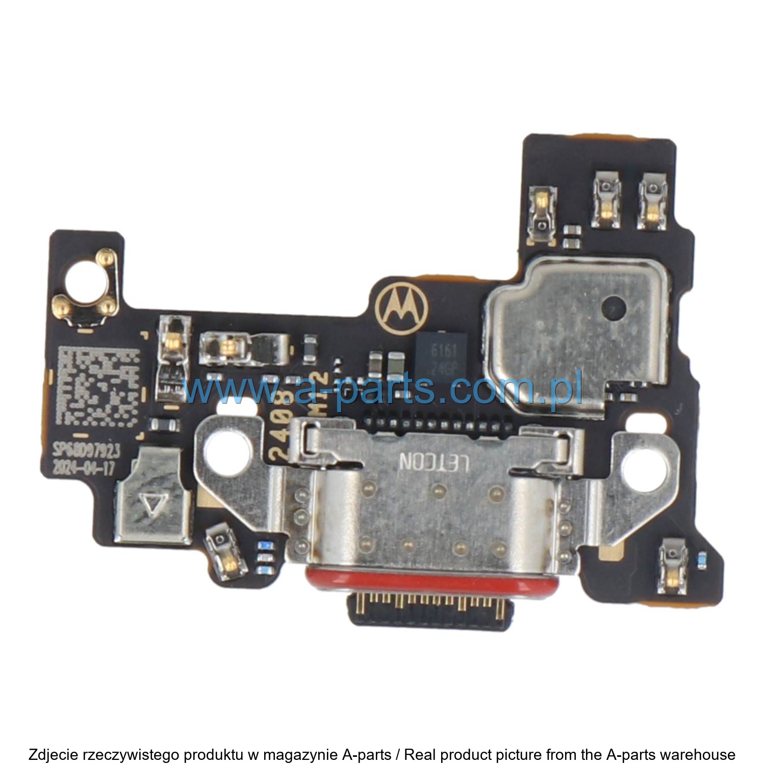 Charging port Motorola Moto Edge 50 Ultra 5P68C24477 — zdjęcie 2 z 2