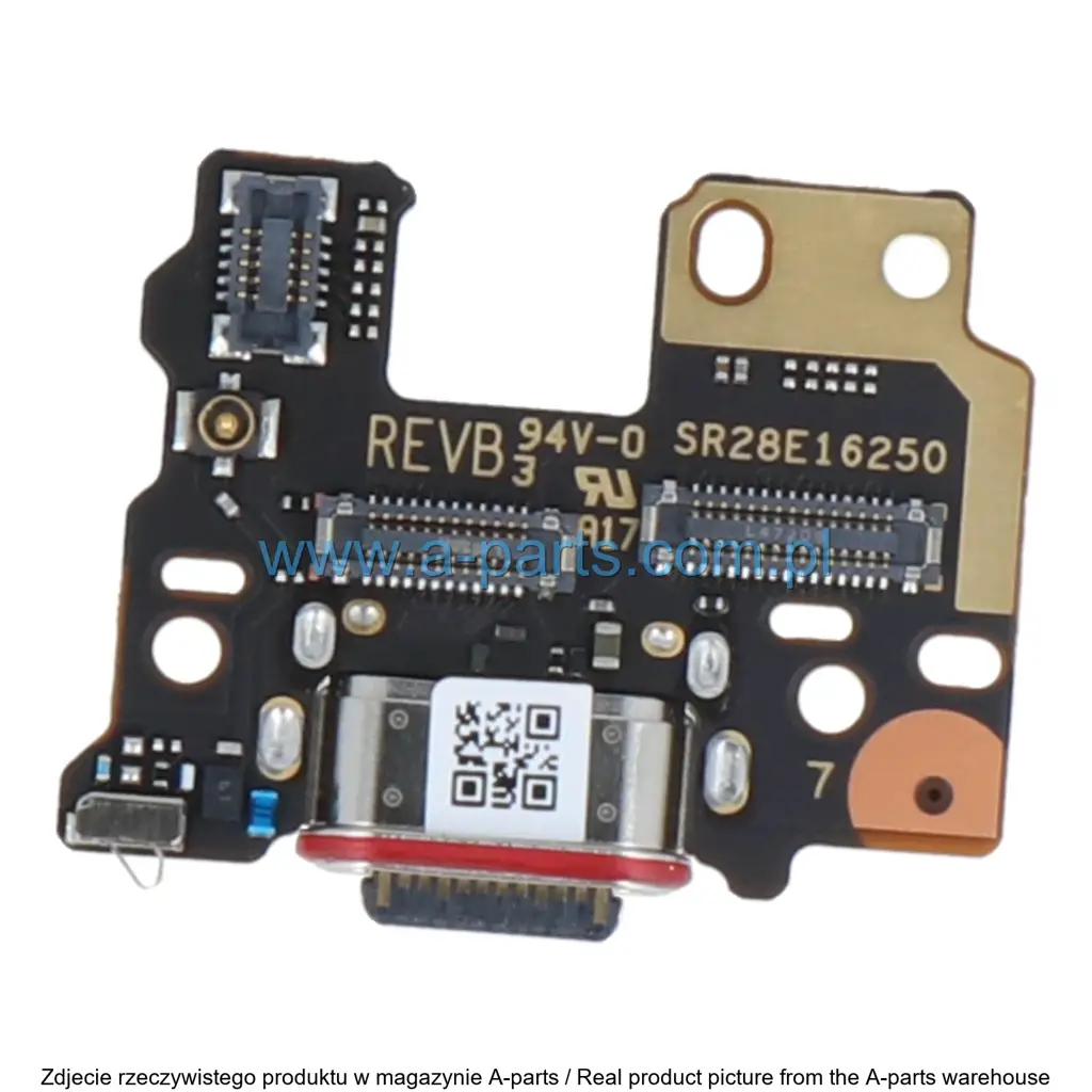 Gniazdo ładowania Motorola Moto Edge 50 5P68C24920 — zdjęcie 3 z 4