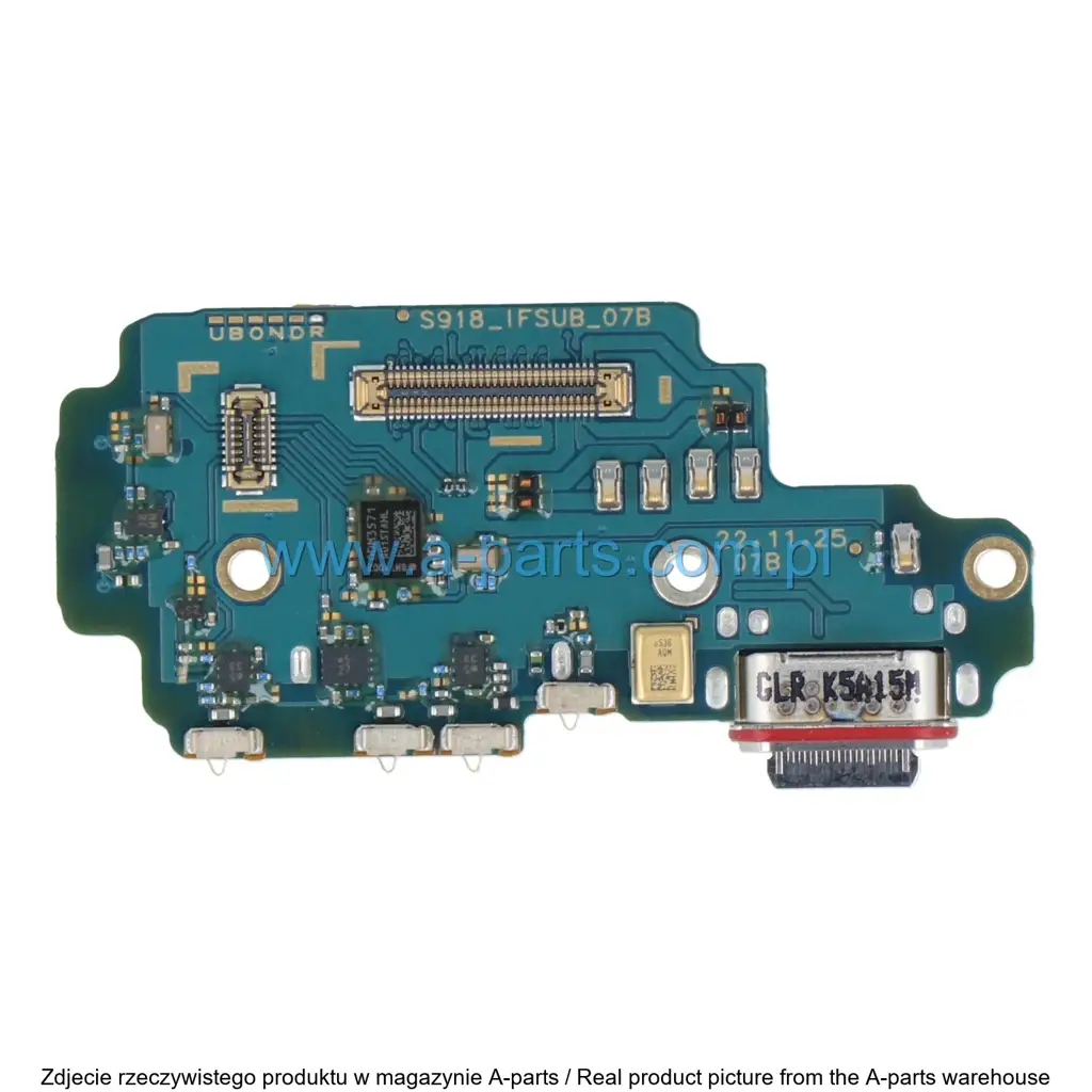 Gniazda Ładowania Org Samsung Galaxy S23 Ultra GH96-15782A — zdjęcie 3 z 4