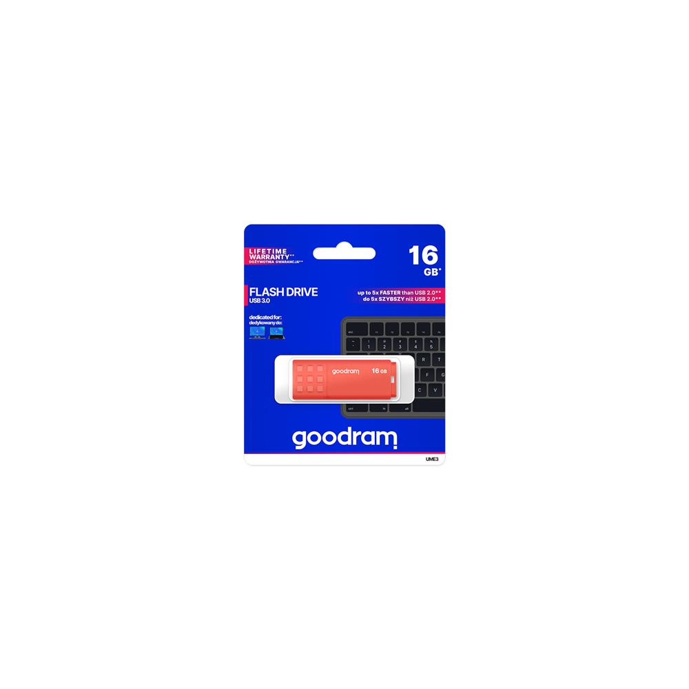 GoodRam pendrive 64GB UME3 USB 3.0 orange — zdjęcie 2 z 2