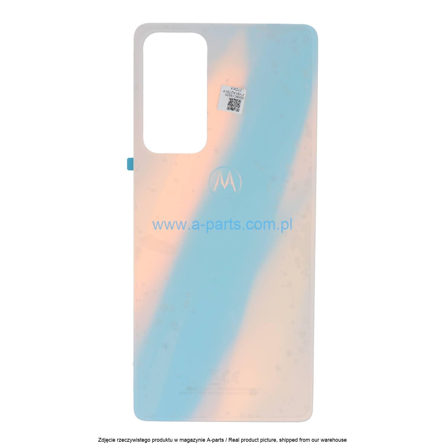 Motorola Moto Edge 20 5S58C19202 battery cover — zdjęcie 3 z 3
