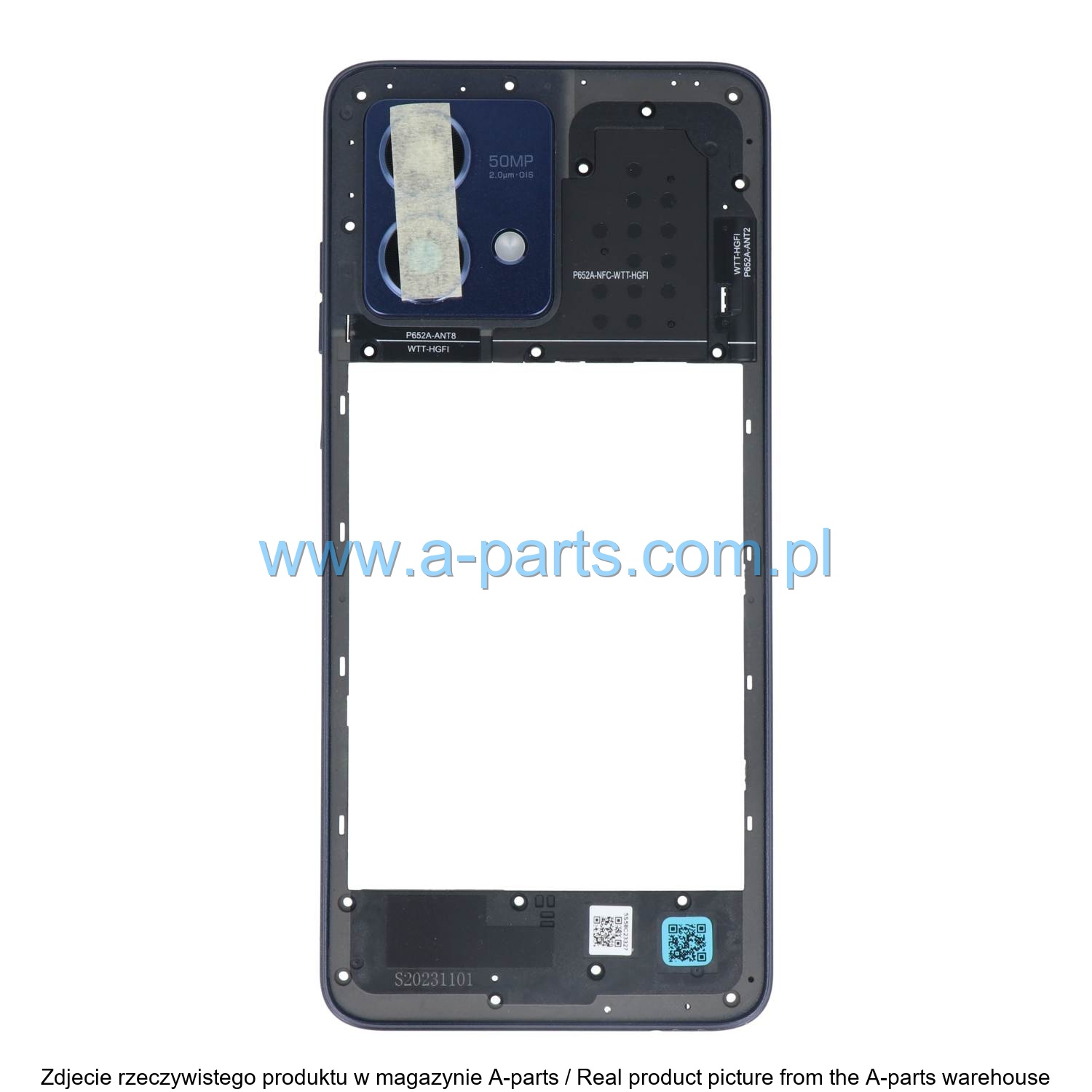 Motorola Moto G84 5G battery cover 5S58C23233 — zdjęcie 3 z 3