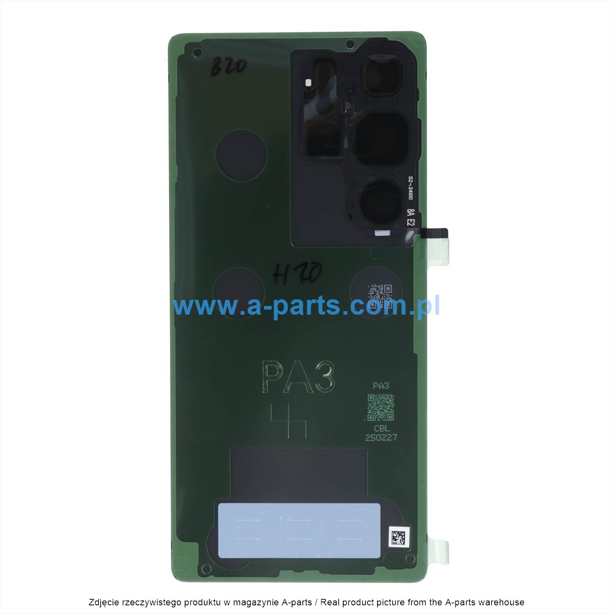 Battery cover for Samsung Galaxy S25 Ultra GH82-36353D — zdjęcie 2 z 3