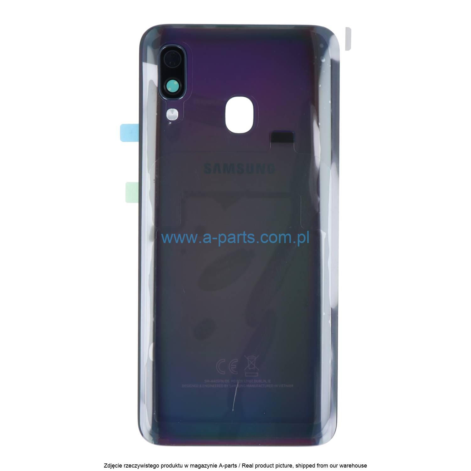Samsung Galaxy A40 GH82-19406A battery cover — zdjęcie 3 z 3