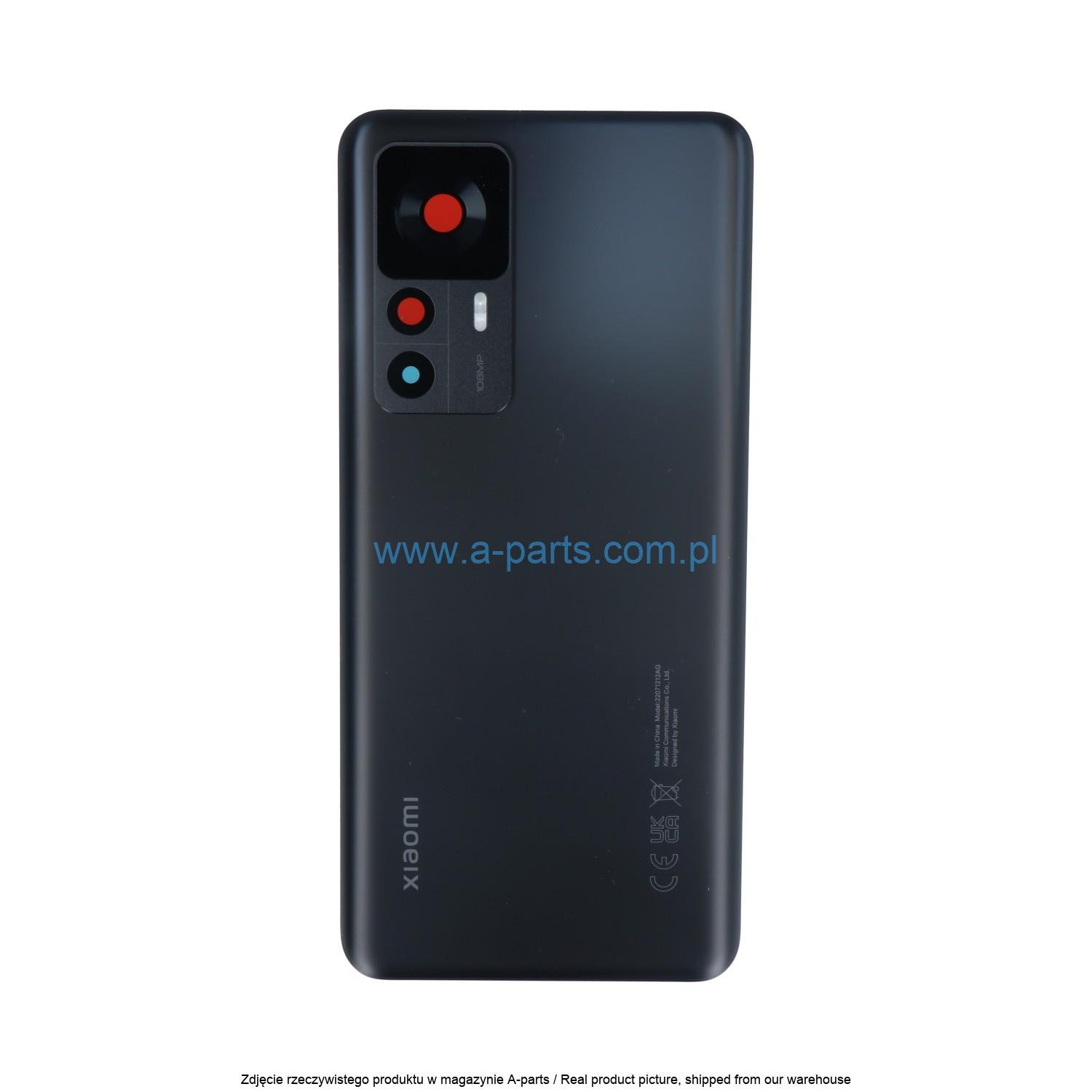 Xiaomi 12T 560007L12A00 battery cover — zdjęcie 2 z 3