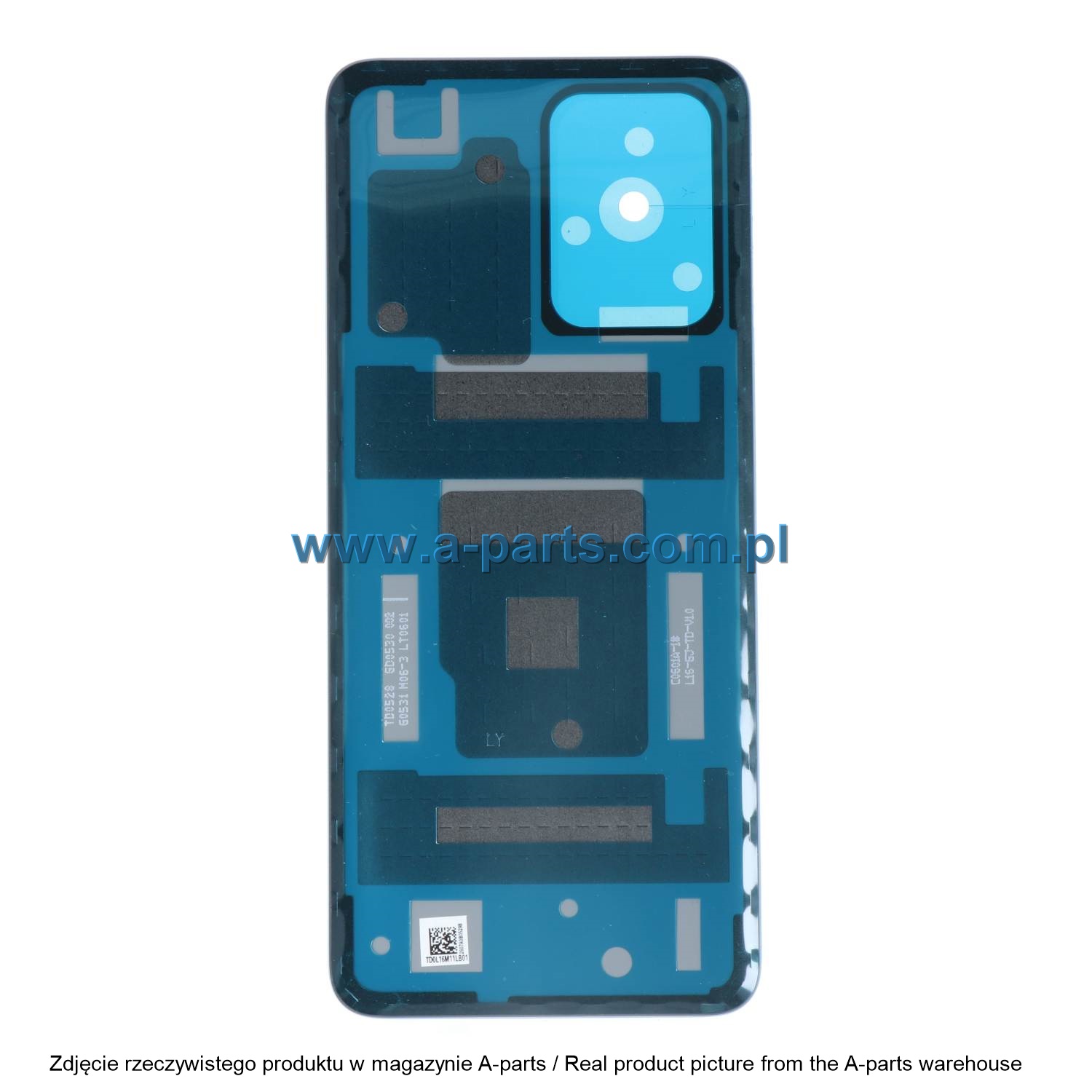 Xiaomi Poco X4 GT 5G battery cover 5505000277QK — zdjęcie 3 z 3