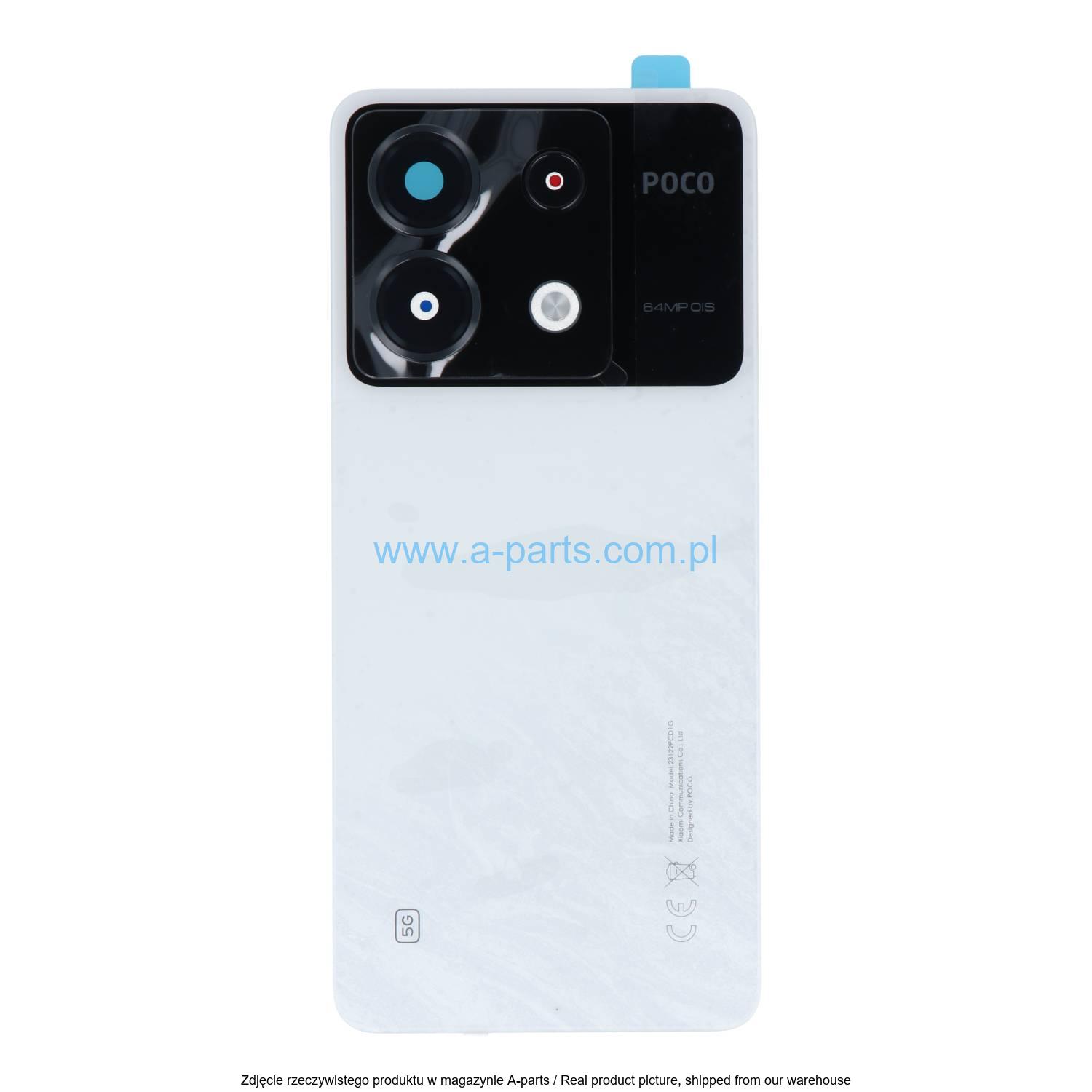 Xiaomi Poco X6 5G battery cover 560008N16P00 — zdjęcie 2 z 3