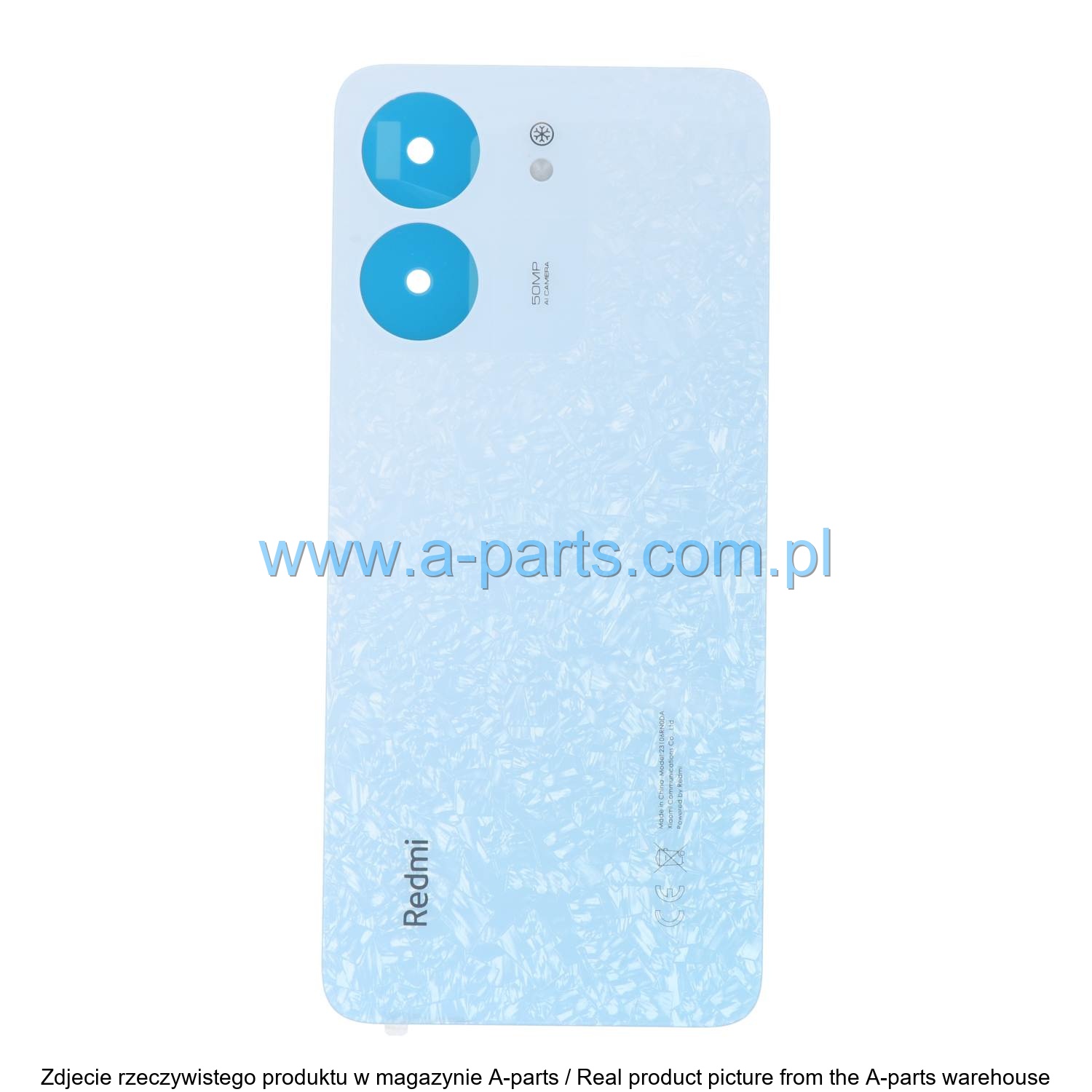 Xiaomi Redmi A3 battery cover 1610111001477A — zdjęcie 2 z 2
