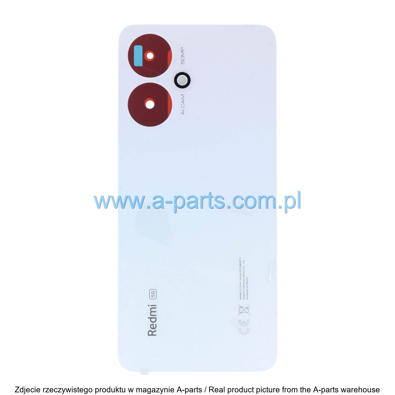 Xiaomi Redmi Note 13 4G battery cover 1610111001569A — zdjęcie 2 z 2