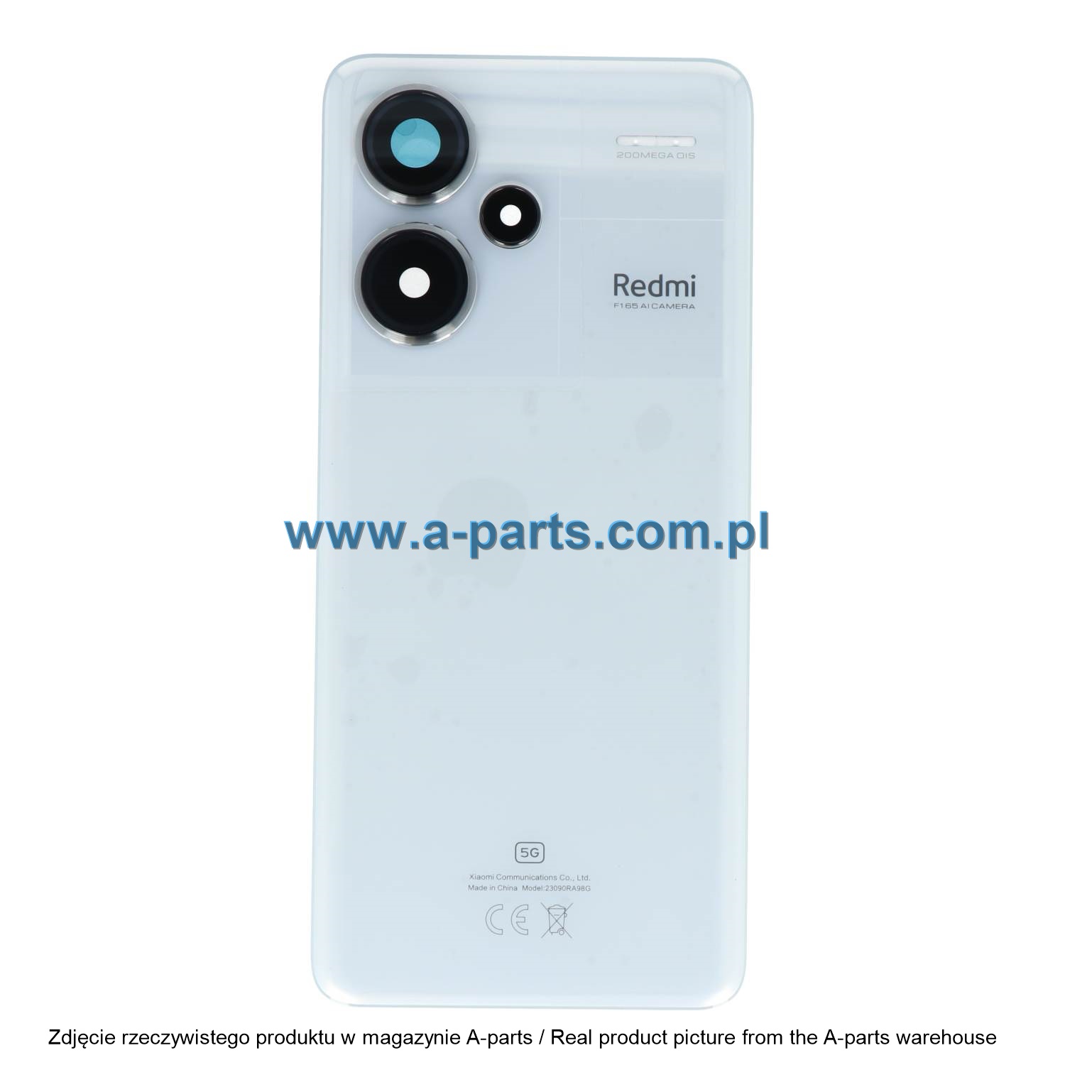 Xiaomi Redmi Note 13 Pro Plus 5G battery cover 560033N16U00 — zdjęcie 3 z 3