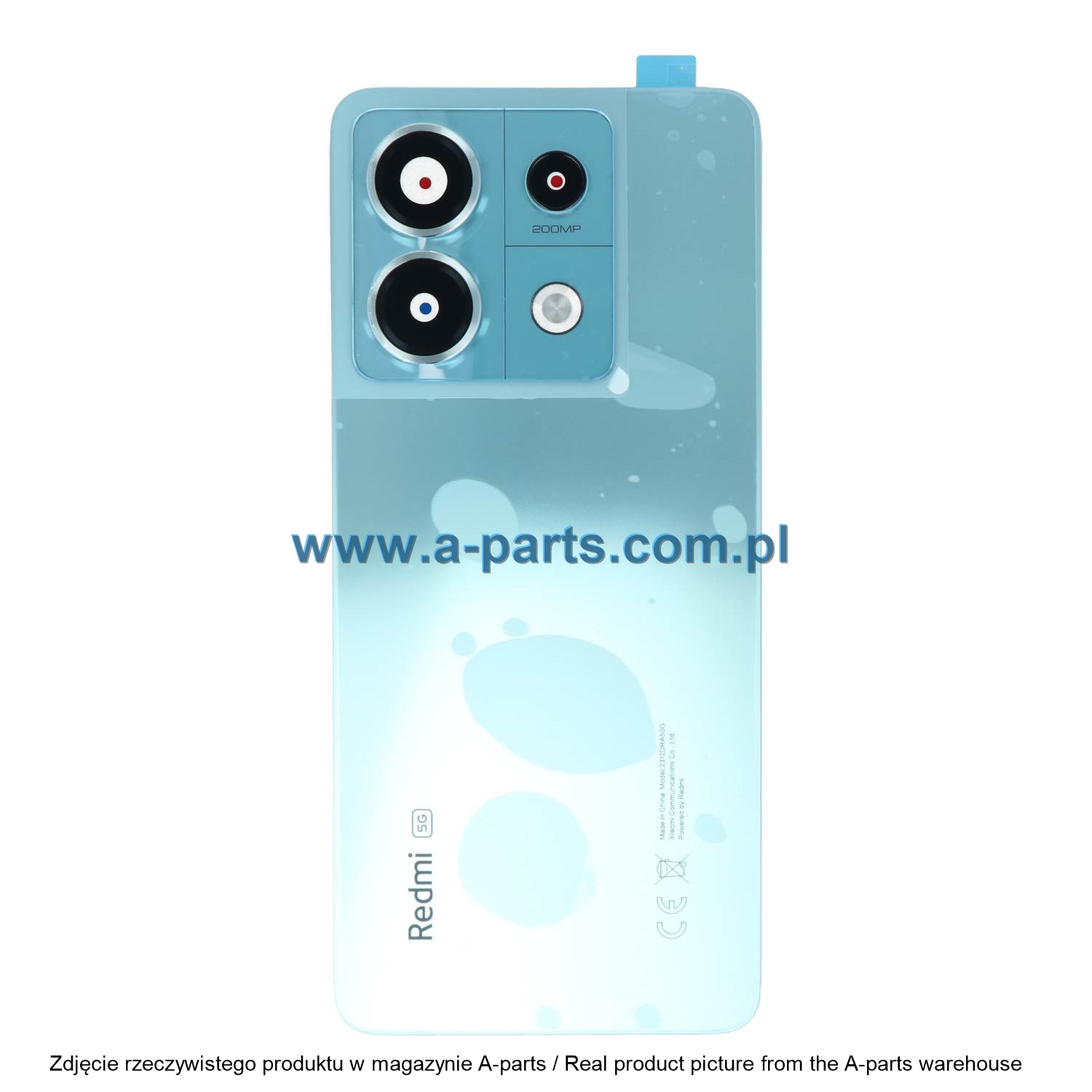 Xiaomi Redmi Note 13 Pro 5G battery cover 5600100N1600 — zdjęcie 3 z 3