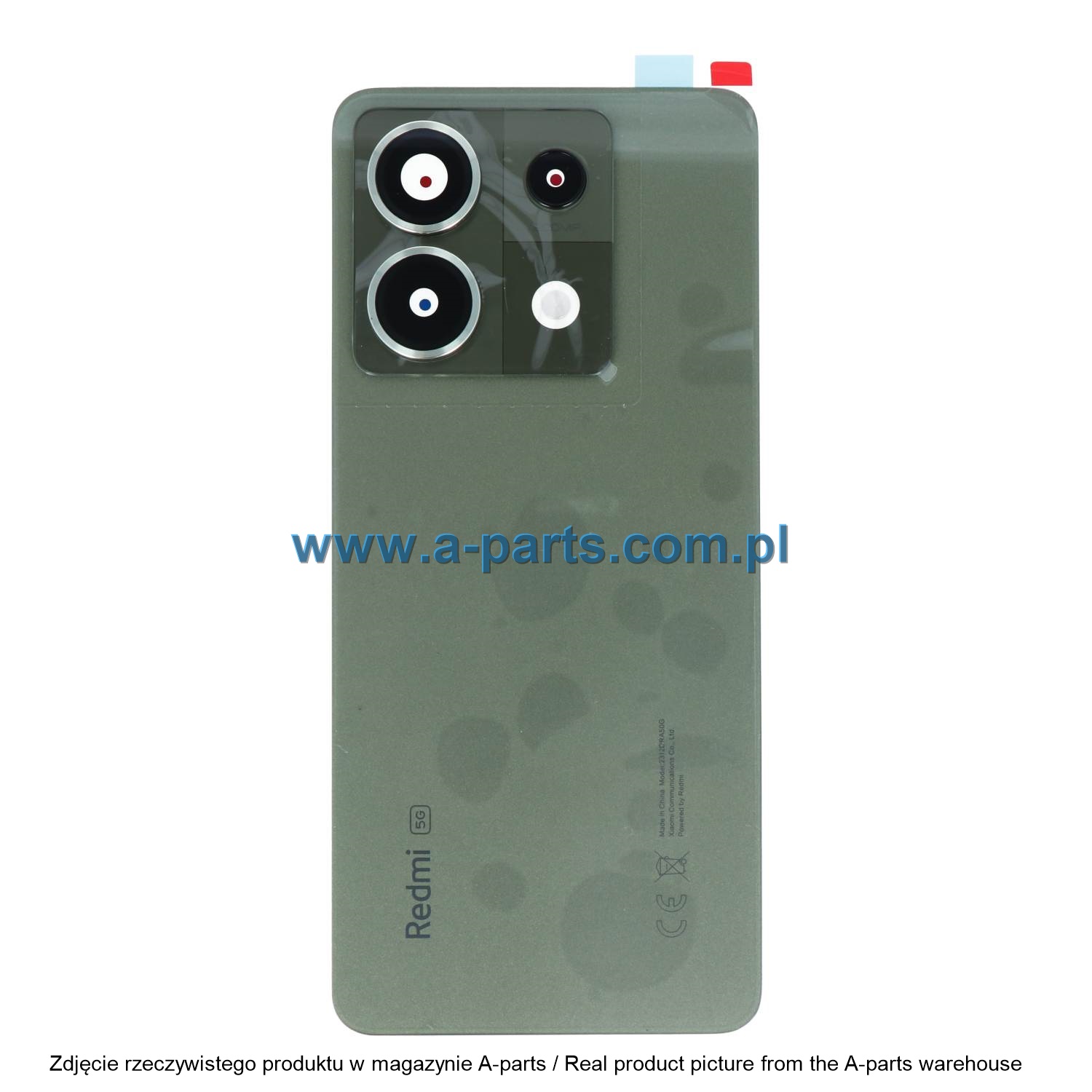 Xiaomi Redmi Note 13 Pro 5G battery cover 56000400N1600 — zdjęcie 3 z 3