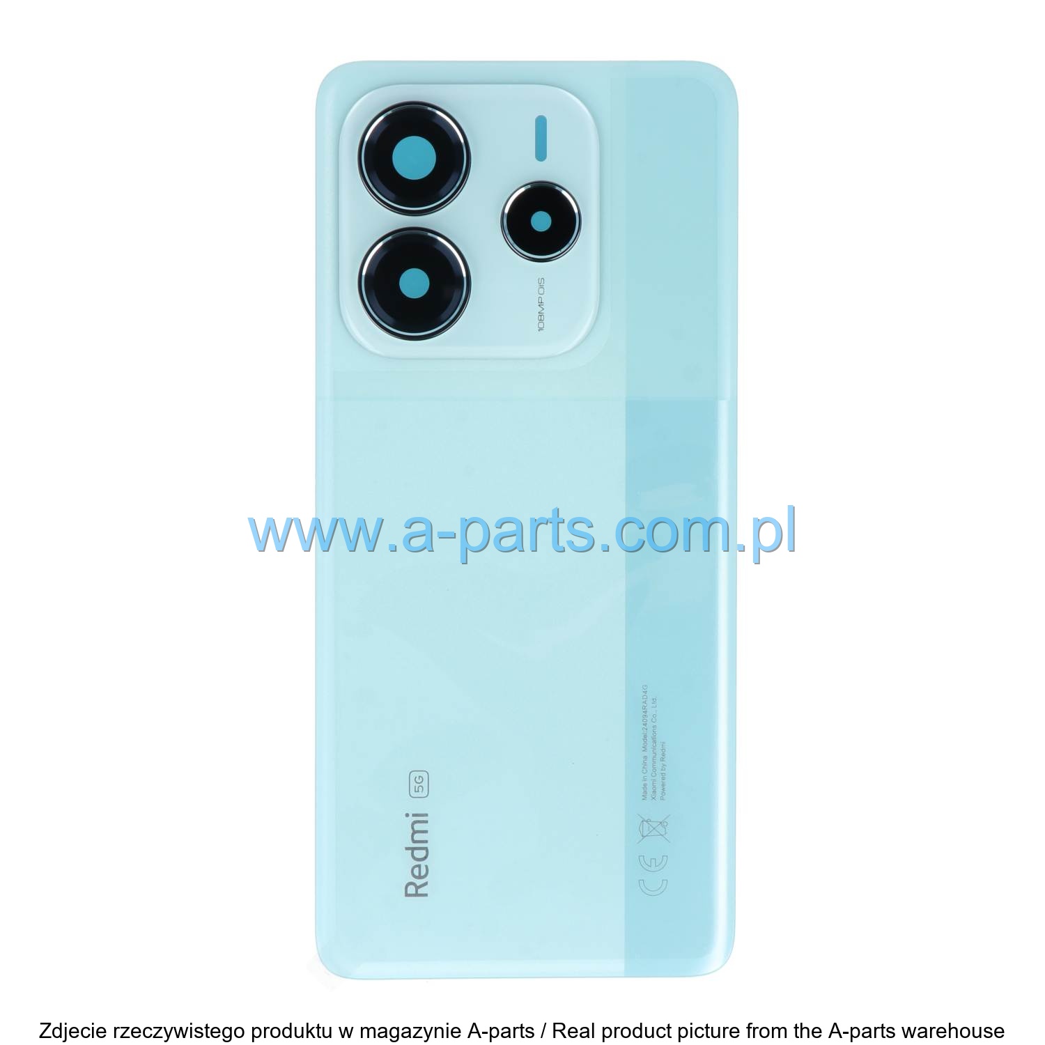 Xiaomi Redmi Note 14 Pro Plus 5G battery cover 56002500O1700 — zdjęcie 2 z 2
