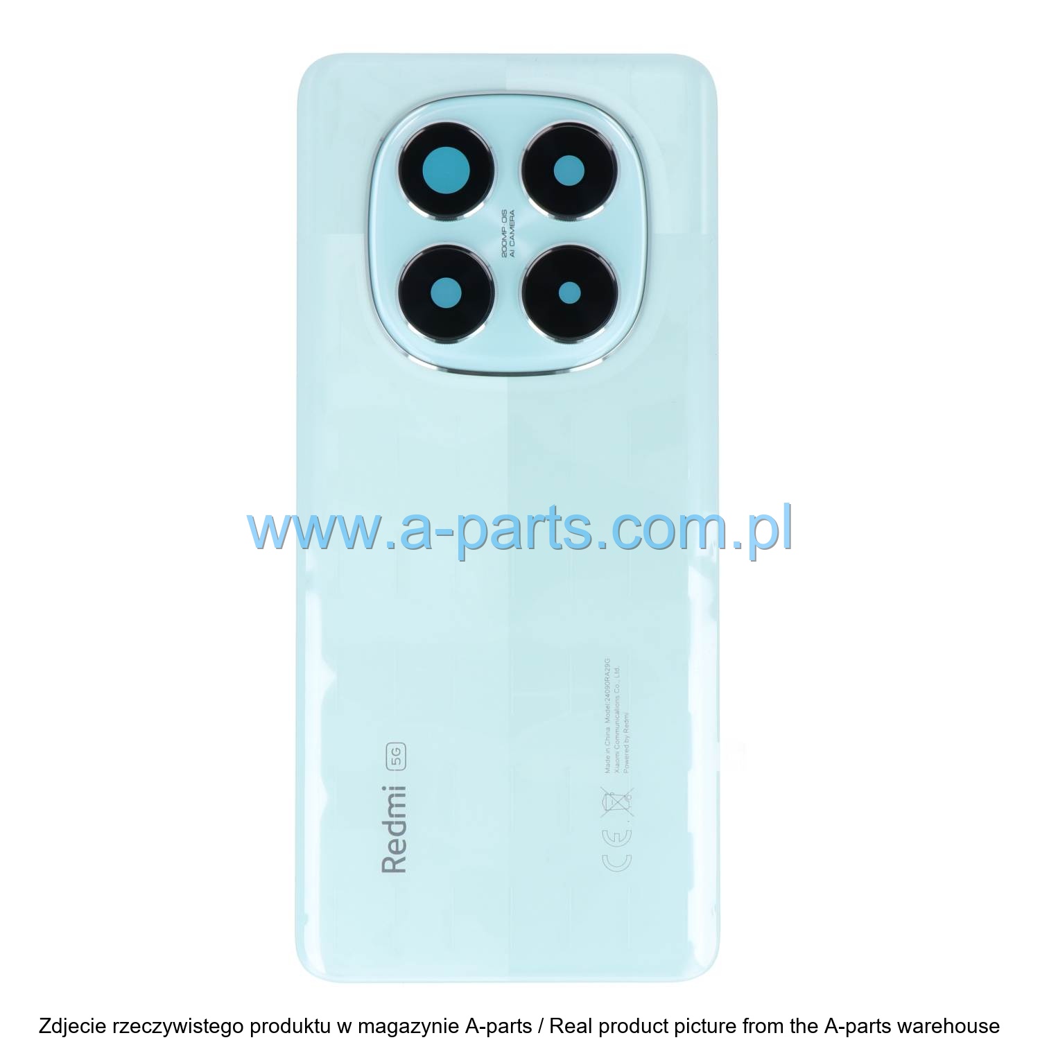 Xiaomi Poco F4 56002800O1600 battery cover — zdjęcie 2 z 2