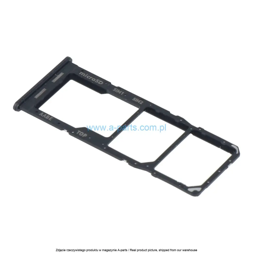 Czytnik / Szufladka SIM Samsung Galaxy A12 GH98-46124A — zdjęcie 2 z 2