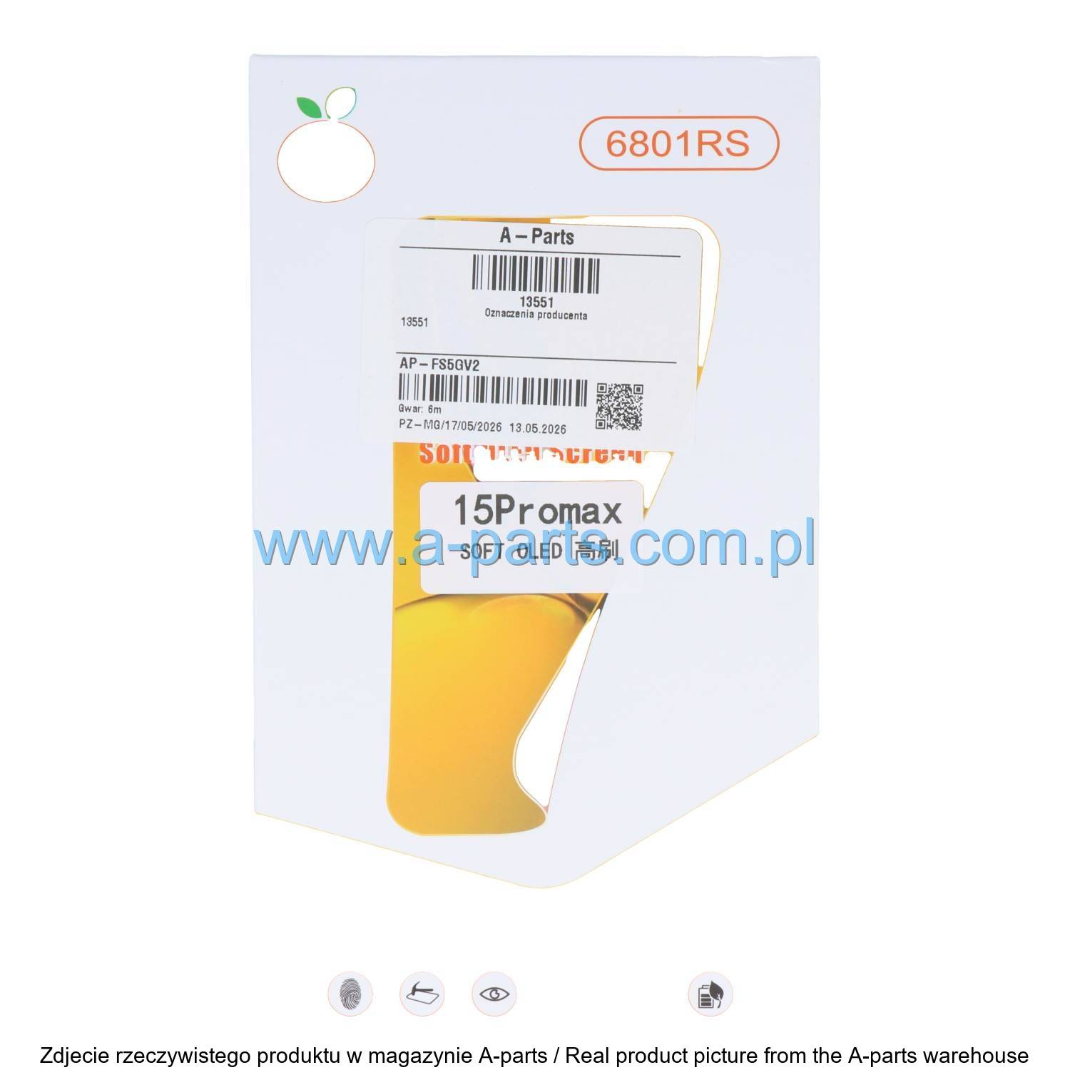 Apple iPhone 15 Pro Max LCD Display 13551 — zdjęcie 3 z 3