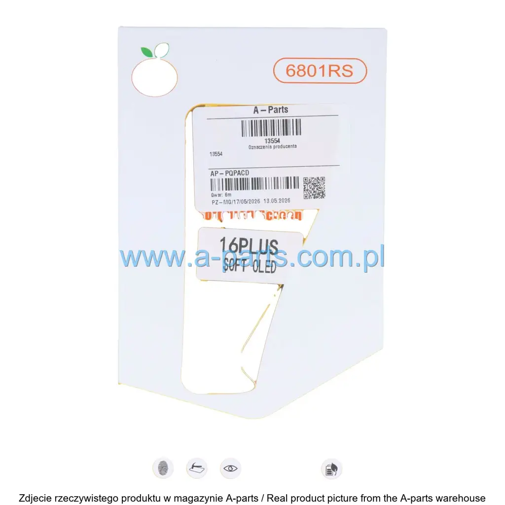 Wyświetlacz LCD Apple iPhone 16 Plus 13554 — zdjęcie 3 z 3