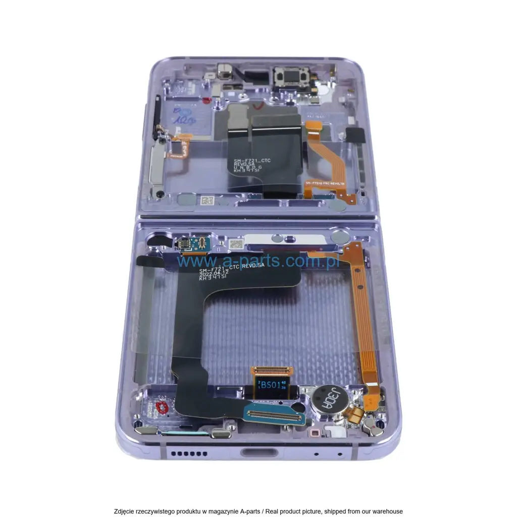 Wyświetlacz LCD Samsung Galaxy Z Flip 4 5G service pack GH82-30238B-RNW — zdjęcie 2 z 3