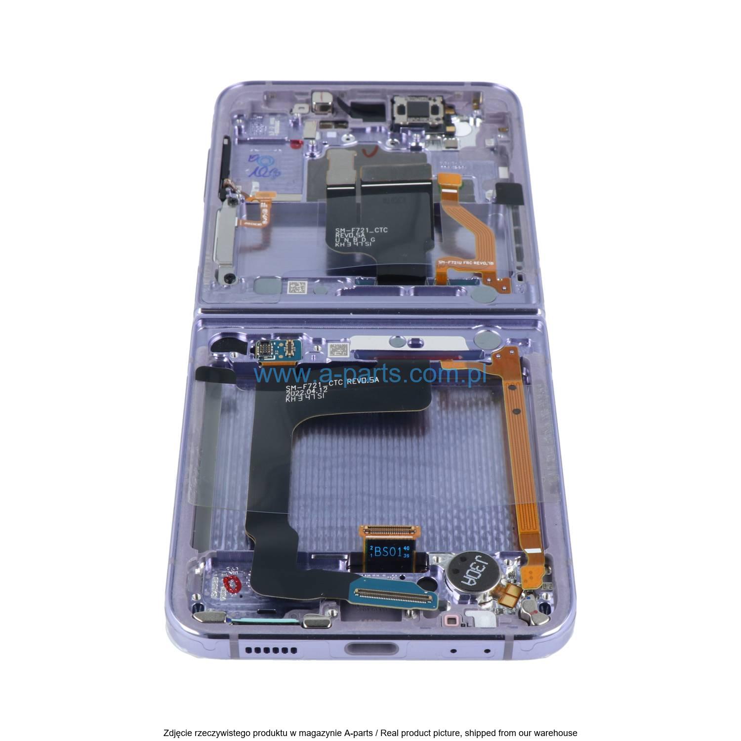 Samsung Galaxy Z Flip 4 5G LCD Display Service Pack GH82-30238B-RNW — zdjęcie 4 z 5