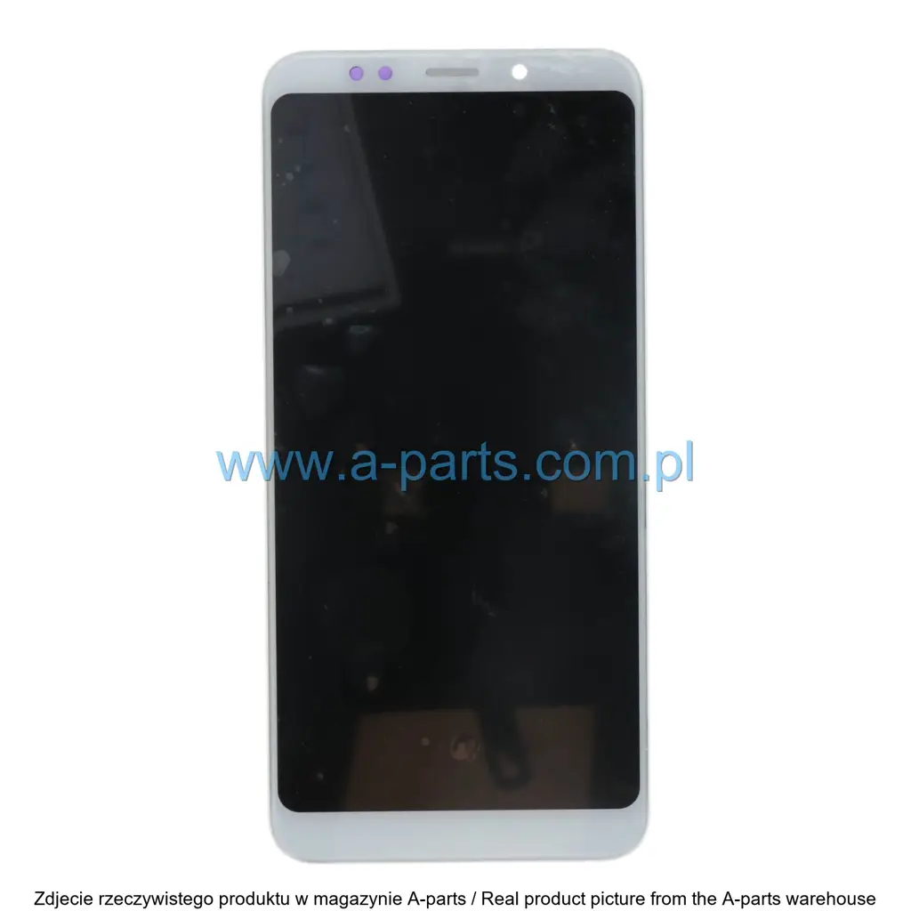WYŚWIETLACZ LCD + EKRAN DOTYKOWY XIAOMI REDMI 5 PLUS INCELL Z RAMKĄ BIAŁY — zdjęcie 2 z 2