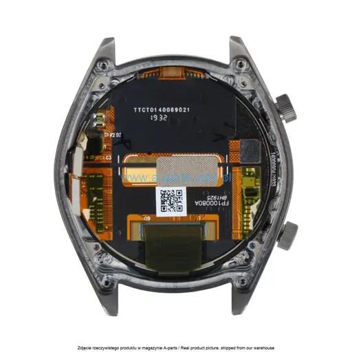 WYŚWIETLACZ LCD + EKRAN DOTYKOWY HUAWEI WATCH GT - SZARY - 02352PRK ( ORYGINALNY )