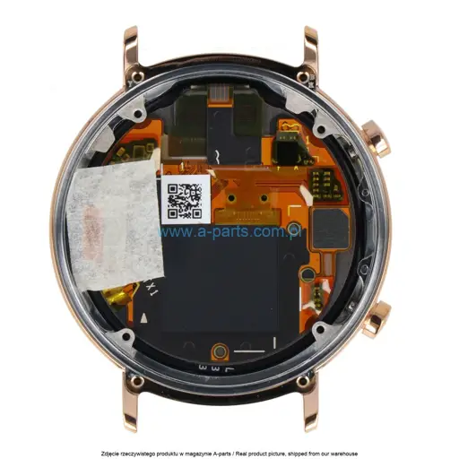 WYŚWIETLACZ LCD + EKRAN DOTYKOWY HUAWEI WATCH GT 2 - ZŁOTY - 02353HQA ( ORYGINALNY )