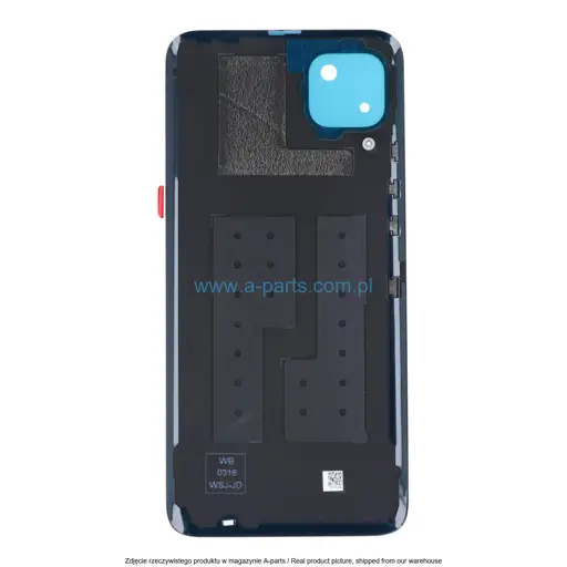 KLAPKA BATERII HUAWEI P40 LITE - CZARNA - 02353MVD ( ORYGINALNA )