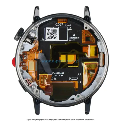 WYŚWIETLACZ LCD + EKRAN DOTYKOWY HUAWEI WATCH GT 3 ACTIVE 42MM - CZARNY - 02354QVK ( ORYGINALNY )