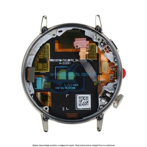 WYŚWIETLACZ LCD + EKRAN DOTYKOWY HUAWEI WATCH GT 3 ACTIVE 42MM MILO - B19 - ZŁOTY - 02354QVM 02355ALX ( ORYGINALNY )