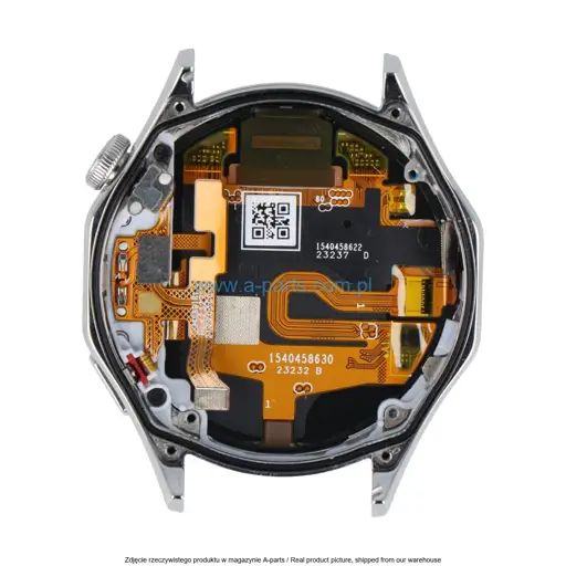 WYŚWIETLACZ LCD + EKRAN DOTYKOWY HUAWEI WATCH GT 4 46MM PHOINIX - B19 - SREBRNY - 02355ULA ( ORYGINALNY )