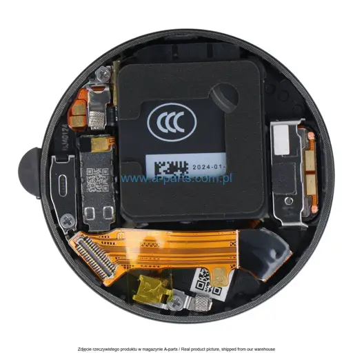 OBUDOWA DOLNA + BATERIA HUAWEI WATCH GT 4 41MM AURORA - B19 - CZARNA - 02355ULN ( ORYGINALNA )