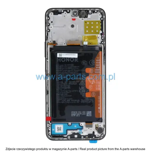 WYŚWIETLACZ LCD + EKRAN DOTYKOWY HONOR 90 LITE HONOR X8A - CZARNY - 0235AEUH ( ORYGINALNY )