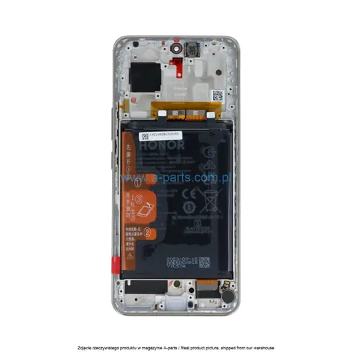 WYŚWIETLACZ LCD + EKRAN DOTYKOWY HONOR 90 5G REA - AN00 - SREBRNY - 0235AGDR ( ORYGINALNY )