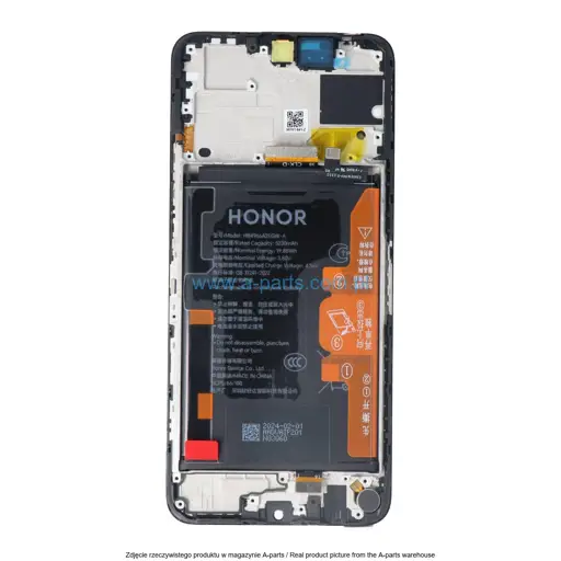 WYŚWIETLACZ LCD + EKRAN DOTYKOWY HONOR X7B CLK - LX1, CLK - 0235AHDQ | 0235AHDT (ORYGINALNY SERVICE PACK)
