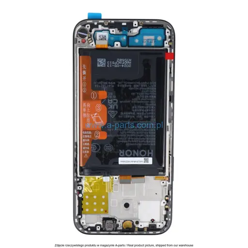 WYŚWIETLACZ LCD + EKRAN DOTYKOWY HONOR X8B LLY - LX - CZARNY - 0235AHGD ( ORYGINALNY )