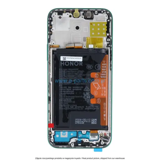 WYŚWIETLACZ LCD + EKRAN DOTYKOWY HONOR X8B LLY - LX - ZIELONY - 0235AHGF ( ORYGINALNY )