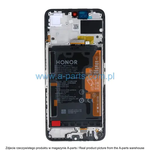 WYŚWIETLACZ LCD + EKRAN DOTYKOWY HONOR 200 SMART (ORYGINALNY) 0235ALQQ