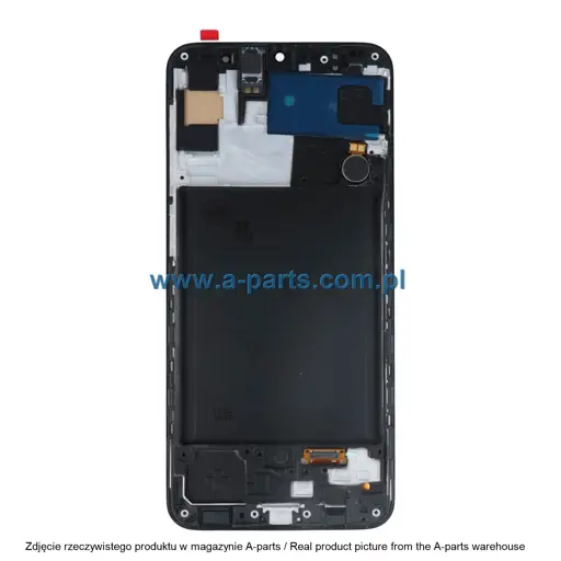 WYŚWIETLACZ LCD + EKRAN DOTYKOWY SAMSUNG A307 GALAXY A30S INCELL PREMIUM CZARNY (Z RAMKĄ) (Z MAŁYMI CZĘŚCIAMI)
