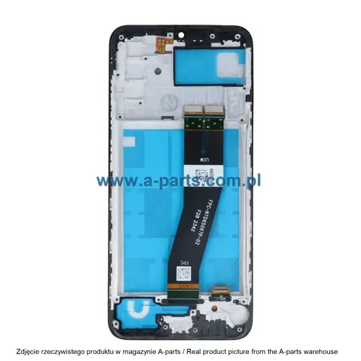 WYŚWIETLACZ LCD + EKRAN DOTYKOWY SAMSUNG A025 GALAXY A02S INCELL CZARNY (Z RAMKĄ)