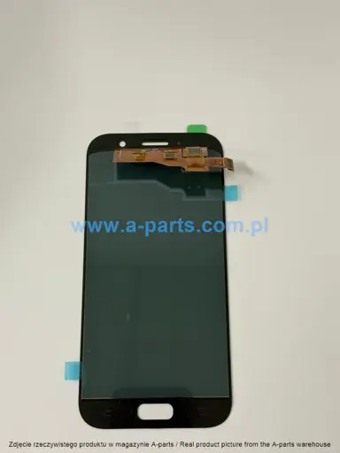 WYŚWIETLACZ LCD + EKRAN DOTYKOWY SAMSUNG A520 GALAXY A5 2017 INCELL PREMIUM CZARNY (BEZ RAMKI) (Z MAŁYMI CZĘŚCIAMI)