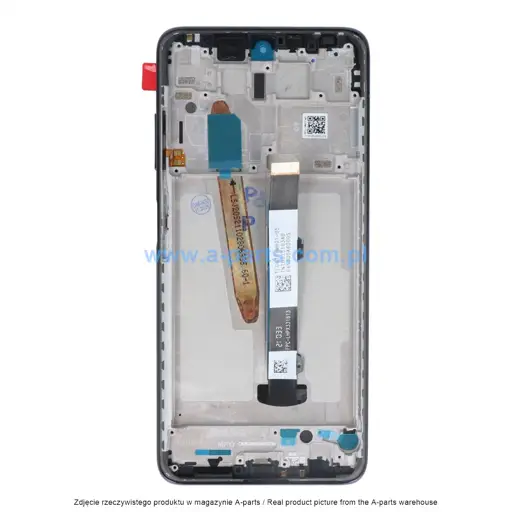 WYŚWIETLACZ LCD + EKRAN DOTYKOWY XIAOMI POCOPHONE X3 / X3 PRO CZARNY OLED ( Z RAMKĄ)